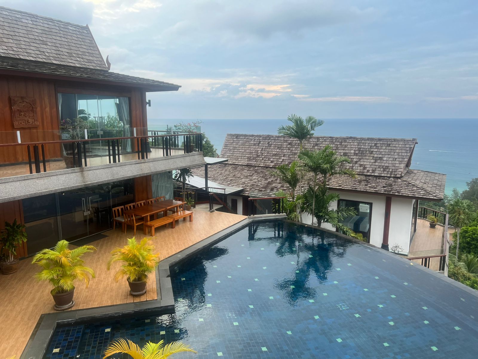 A luxurious, modern living room interior.